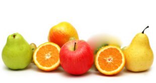 كوكتيل التفاح و البرتقال و الإجاص و الليمون الهندي (غريبفروت)